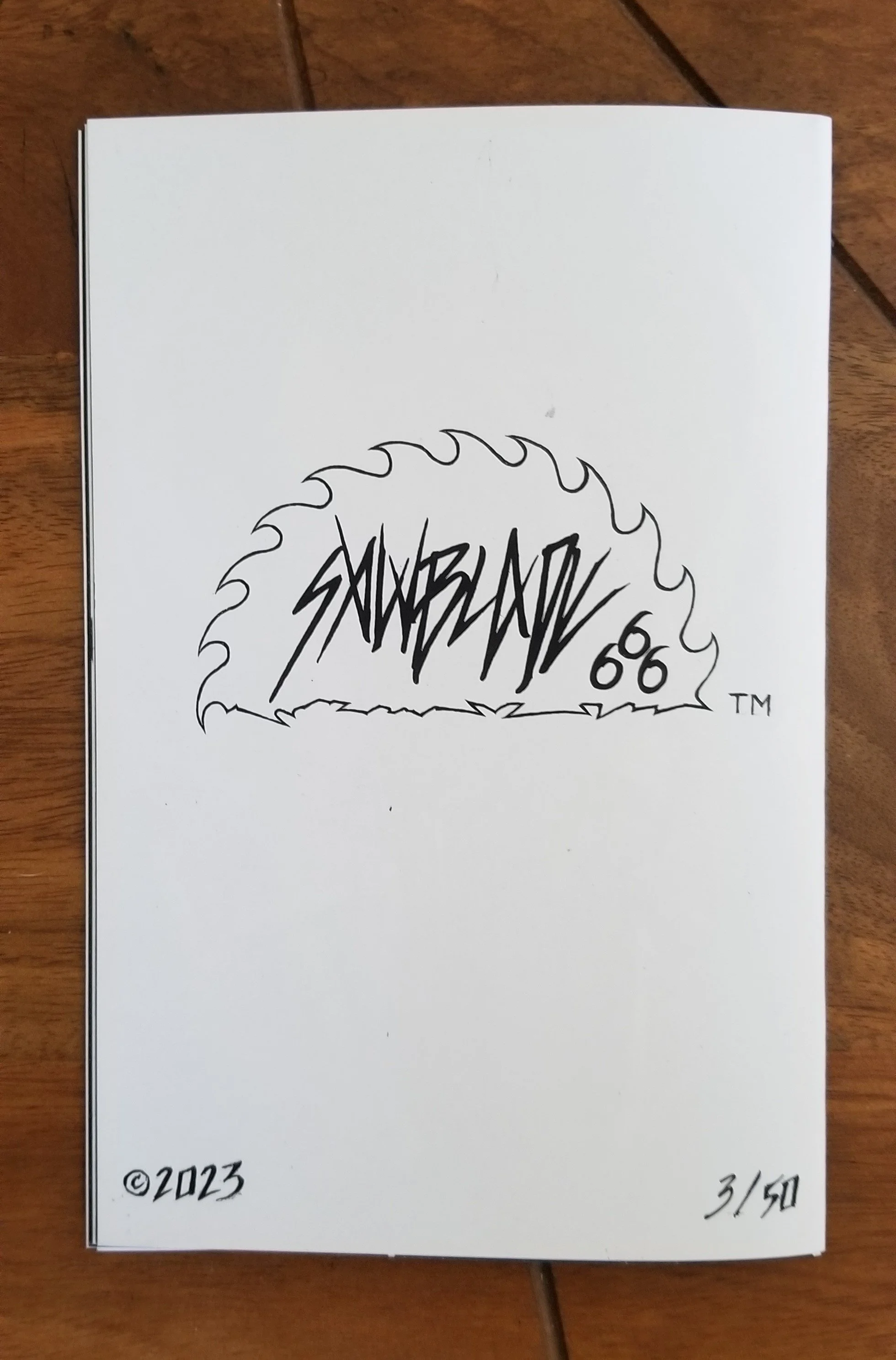 Headz Art Zine Issue #1 Collector's Edition — SAWBLADE666